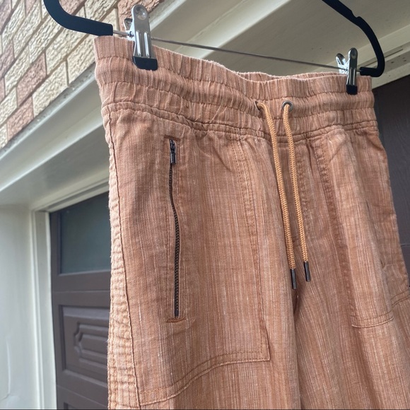 Cabo Tan Linen Wide Leg Pant 6 - Picture 15 of 16